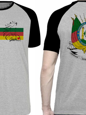 Camiseta blusa gaúcho cavalo crioulo rio grande do sul