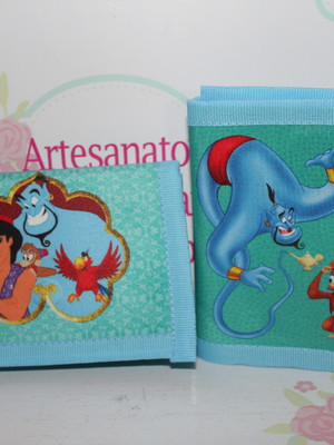 Carteira infantil aladin 70 unidades
