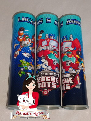 Pega varetas personalizado transformers rescue bots