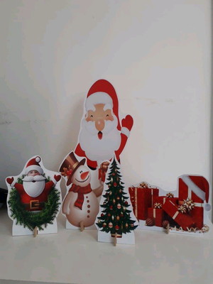 Enfeite de natal display de mdf
