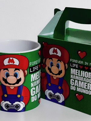 Caneca melhor namorado gamer do mundo
