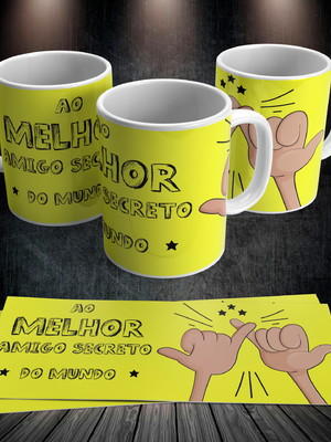 Caneca amigo secreto