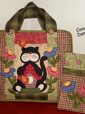 Bolsa notebook e estojo acessórios