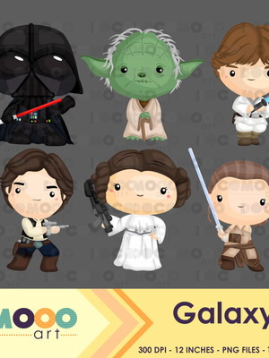 Kit digital star wars - como 159