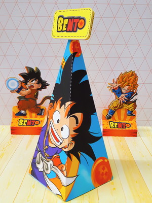 Caixa pirâmide dragon ball z