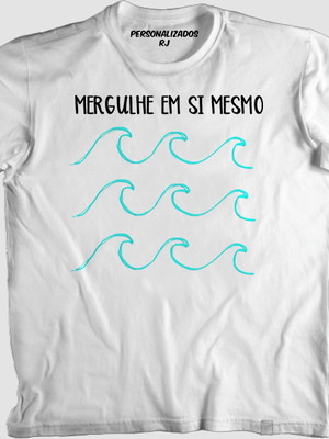 Camisa mergulhe em si mesmo