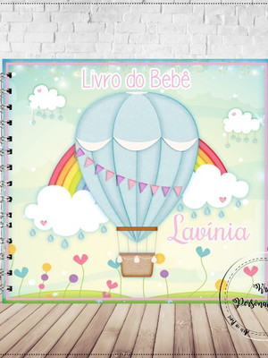 Livro bebê balãozinho menina