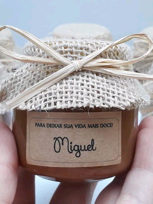 Pote com doce de leite 120ml