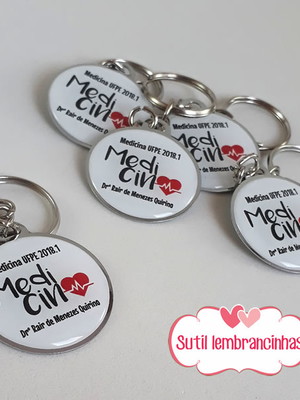 Chaveiro personalizado formatura