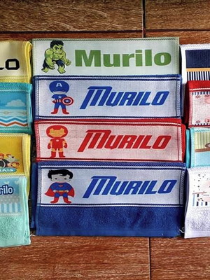 Toalhinha personalizada