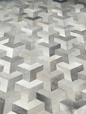 Tapete de couro 3d 2,0x2,50