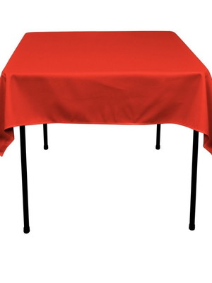Toalha de mesa vermelha