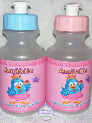 Squeeze personalizado galinha pintadinha rosa