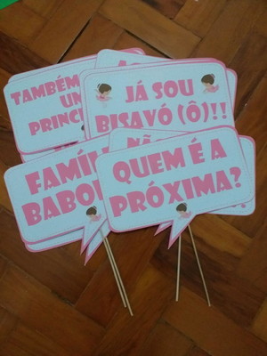 Placas divertidas bailarina