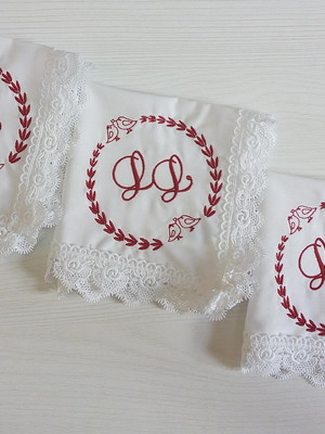 Lenço personalizado com brasão - 1 uni