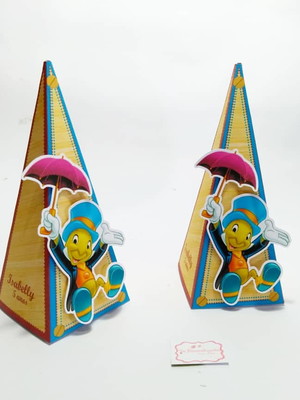 Piramide pinóquio com aplique
