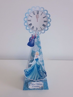 Caixa piramide- cinderella