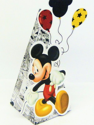 Caixa cone do mickey