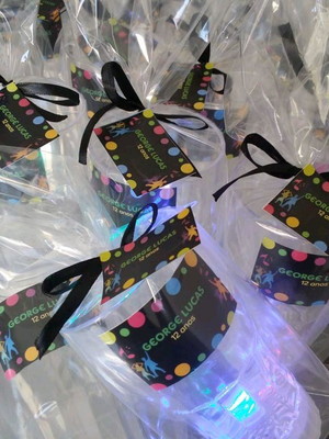Copo pisca neon balada