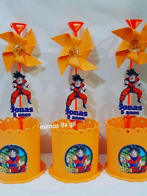 Centro de mesa goku dragon ball