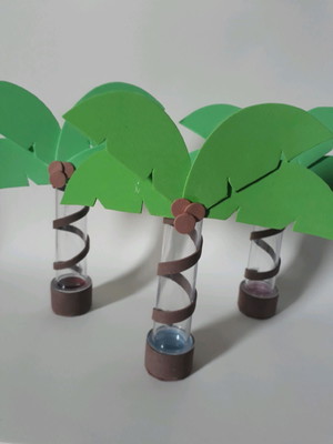 Coqueiro tubete kit c/ 12 pçs