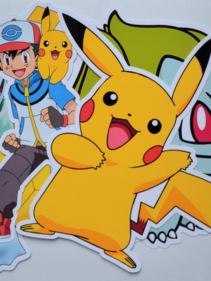 Apliques pokémon 15cm