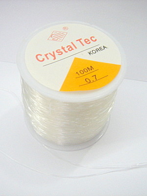 Fio de silicone 0.7 mm elástico 100 metros