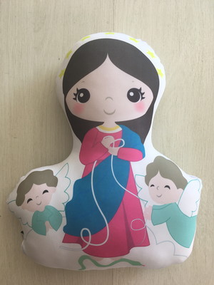 Almofada naninha nossa senhora desatadora dos nós