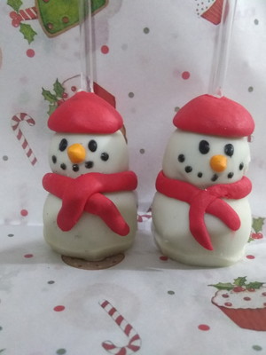 Trufa de natal | boneco de neve | lembrancinha de natal