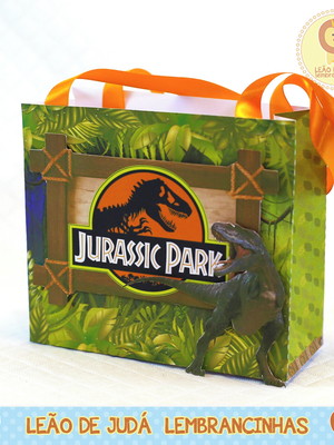 Sacolinha mônaco jurassic park