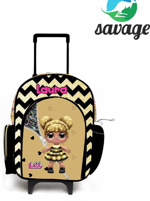 Mochila personalizada lol queen bee g