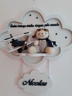 Porta de maternidade aviador