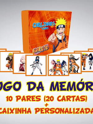 Jogo da memória naruto