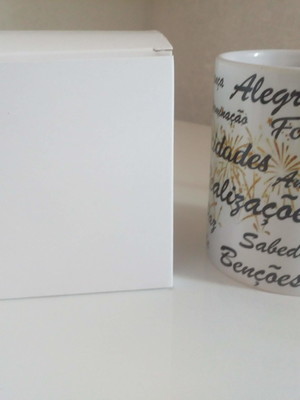 Canecas de porcelana com sua arte personalizadas