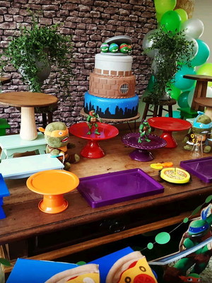 Decoração tartarugas ninjas