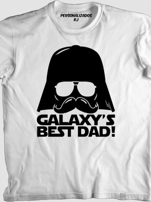 Camisa darth vader - galaxy's best dad