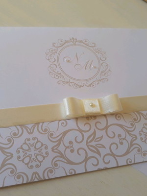 Convite de casamento