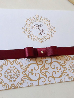Convite de casamento