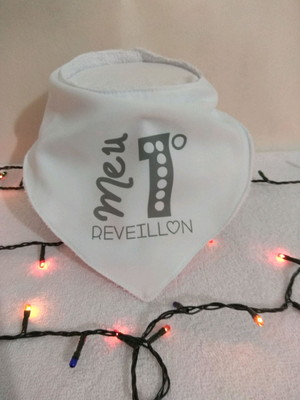 Babadores bandana natal e ano novo
