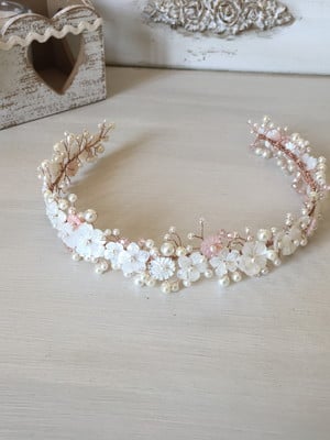 Headband enchanted amanda madrepérolas