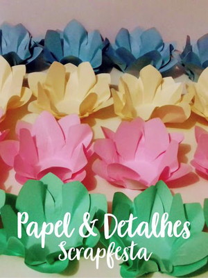 100 forminhas para doces finos modelo flor