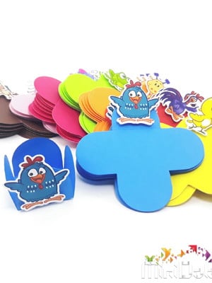 Forminha para doces galinha pintadinha