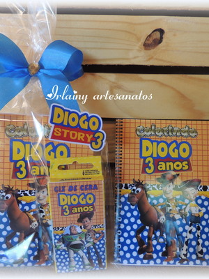 Kit de colorir toy story