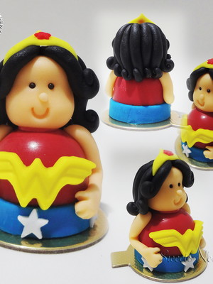Trufas mulher maravilha 3d