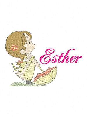 Esther montagem com nomes - fazemos com qualquer nome