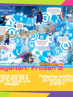 20 jogos de tabuleiro frozen 2