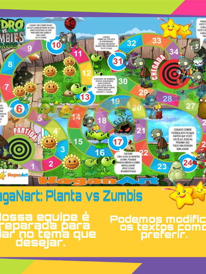 20 jogos de tabuleiro planta vs zombies