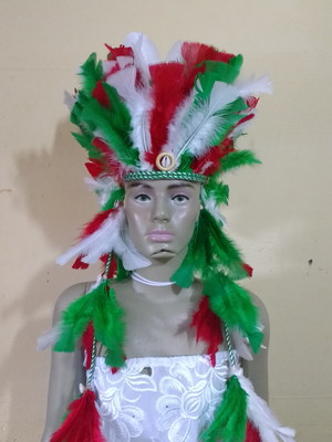 Penacho, cocar caboclo umbanda e candomble