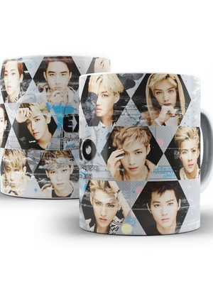 Caneca exo kpop #