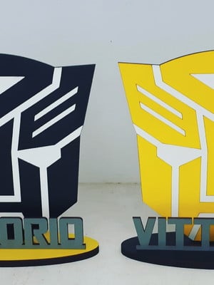 10 centro de mesas transformers